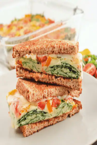 Veg Facefood Club Sandwich