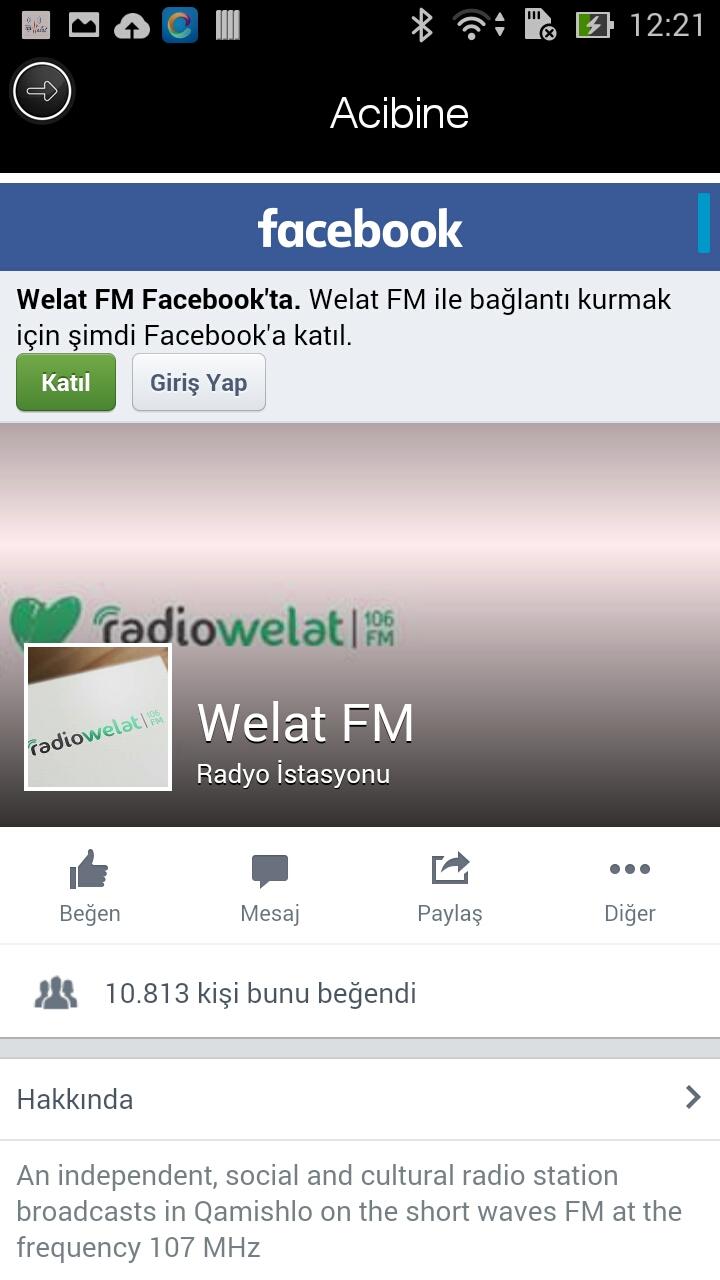 Radio Welat Screen 2