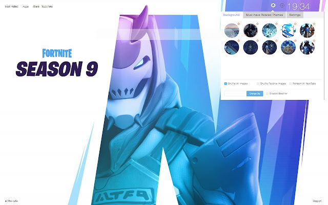 Fortnite Season 9 Wallpapers New Tab