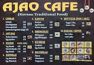 Ajao Cafe menu 2