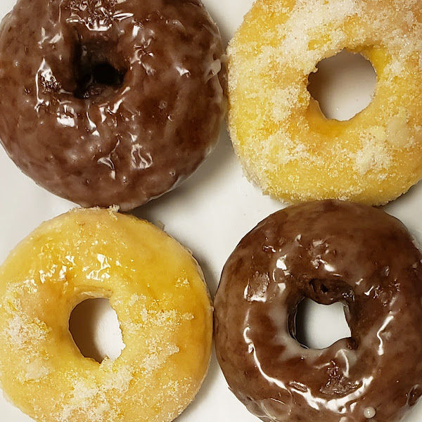 GF/NF/DF Chocolate and Lemon Cake Donuts