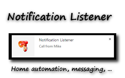 Notiferator. Notification Listener.