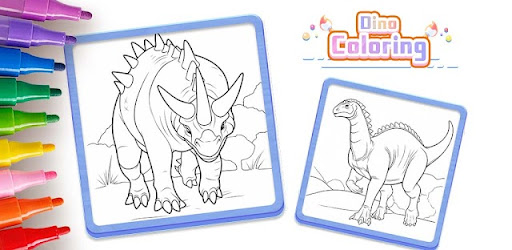 Dino Coloring: Dinosaur games