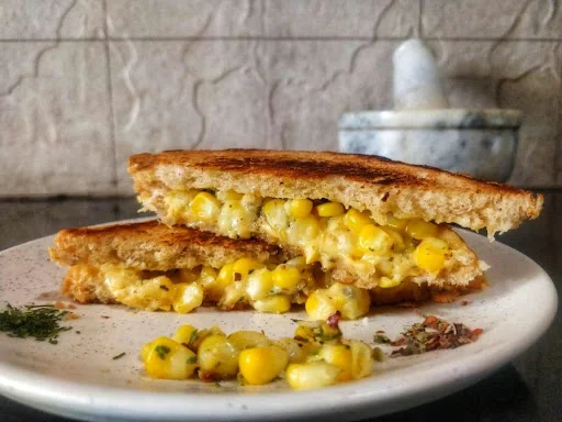 Corn & Cheese Grilled Sandwich