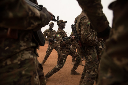 Mali’s military-dominated government has defied international pressure to meet a February deadline for a return to civilian rule. Picture: BLOOMBERG