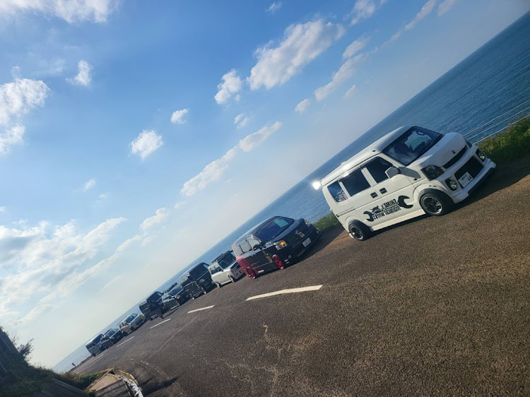 エブリイバンのいつもイイネ&コメントありがとうございます🙇‍♂️・繋がりに感謝・年明けツーリング！・長崎県平戸市・今年もよろしくお願いしますに関するカスタム事例の投稿画像12枚目