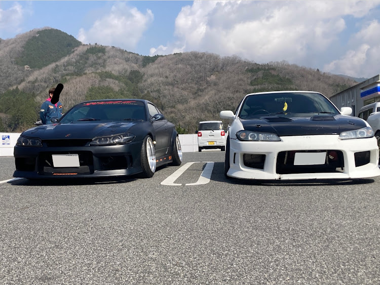 シルビアのいつもイイね＆コメントありがとうございます😆・15顔シルエイティ・桜コラボに関するカスタム事例の投稿画像1枚目