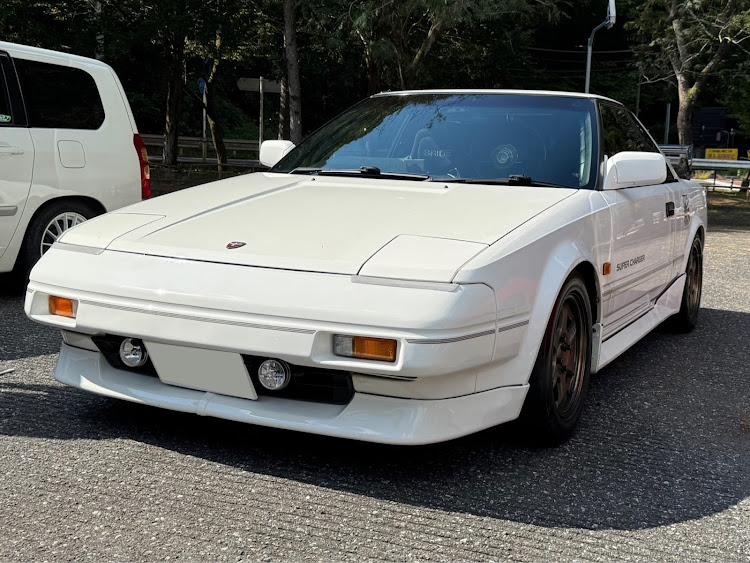 MR2のNO AW NOLIFE・リトラクタブルヘッドライト・冬の空と愛車・あけましておめでとうございますに関するカスタム事例の投稿画像1枚目