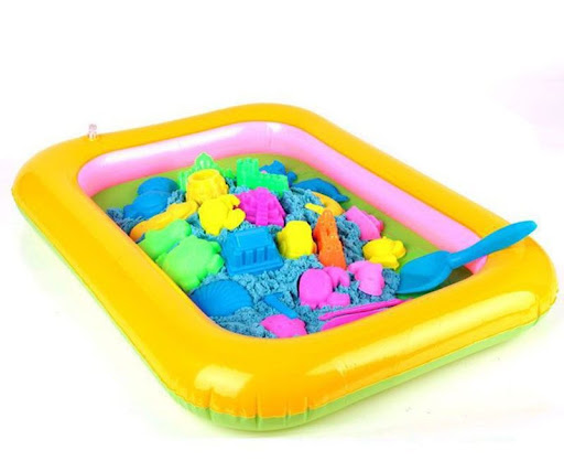 Title 4, Inflatable Sand Pool Mold Soil Tool Color Mud S...