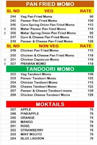 Momomia menu 4