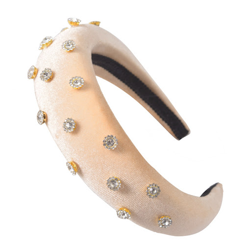 Title 1, Fashionable Diamond-studded Thick Flannel Headb...
