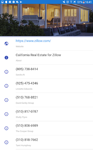 California Real Estate for Zillow