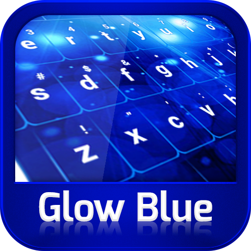 GO Keyboard Glow Bleu icon