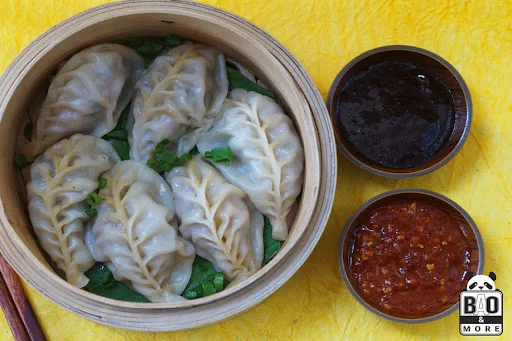 Chicken Steamed Momos [8 Pcs]