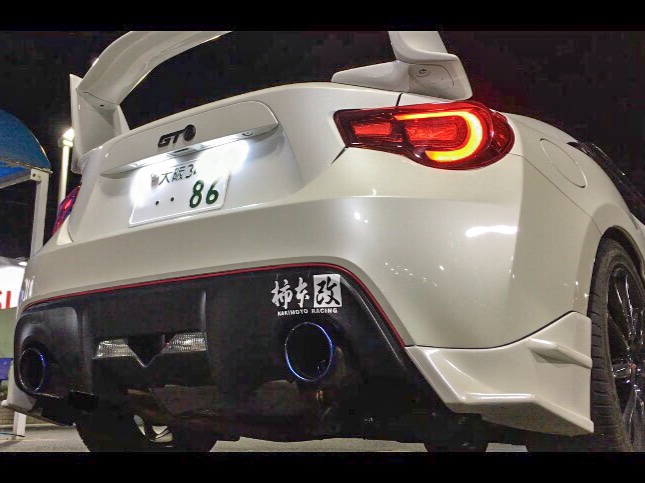 86のZN6・柿本改・TEIN・GREDDYに関するカスタム事例の投稿画像1枚目