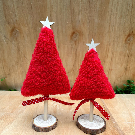 Title 12, Mini Christmas Tree Ornaments Fabric Tray Table...