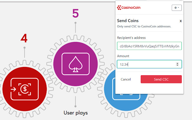 CasinoCoin Wallet