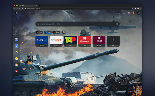 World of Tanks Háttérképek Új lap téma