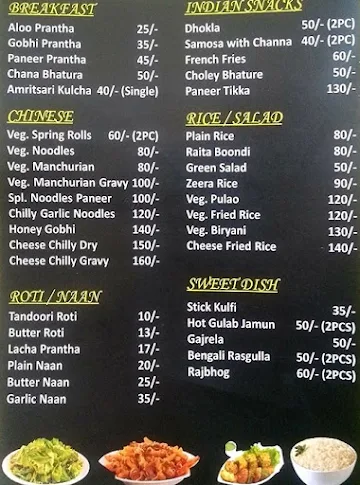 77 Dhaba And Sweets menu 