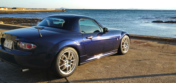 ロードスターの知多半島西海岸・日帰り温泉ドライブ・墓参りついでにドライブ・好きな景色と愛車に関するカスタム事例の投稿画像1枚目