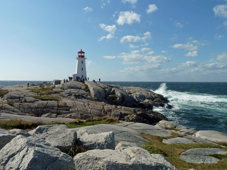 Peggy's Cove lighthouse in Halifax.