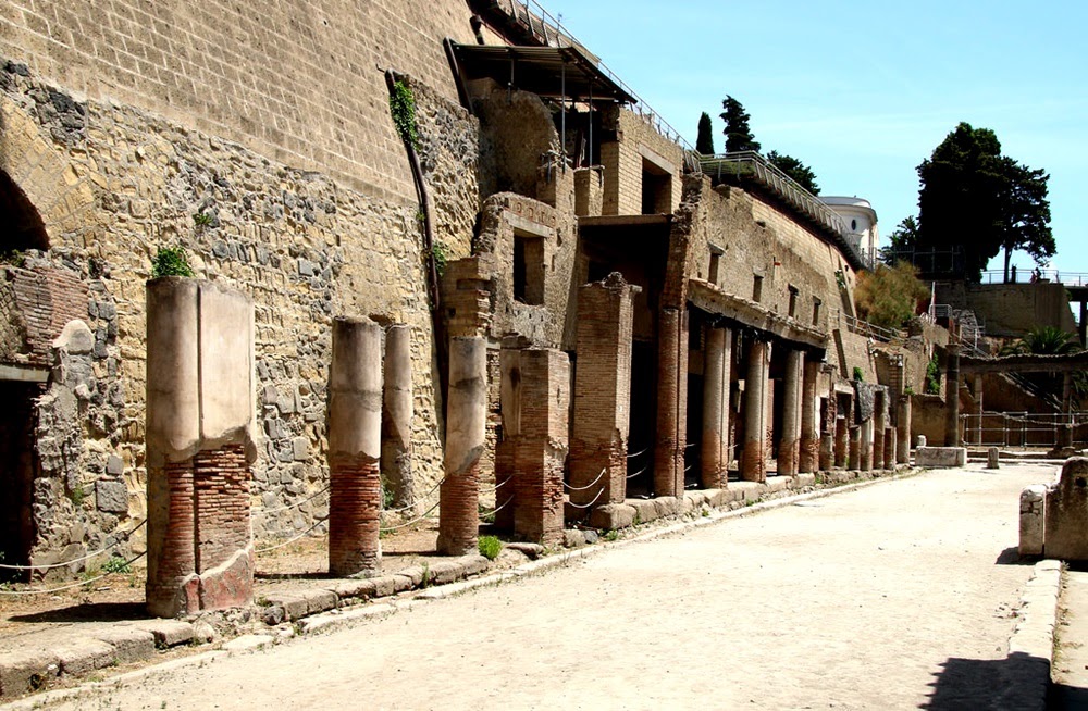 Herculano, a cidade menos conhecida de uma tragédia