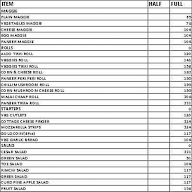 Darsh Tea Company menu 2