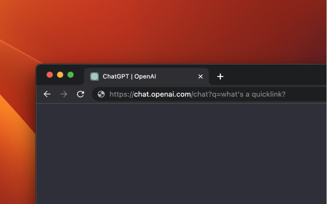 ChatGPT Quicklink