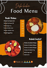 Desi Kitchen menu 1