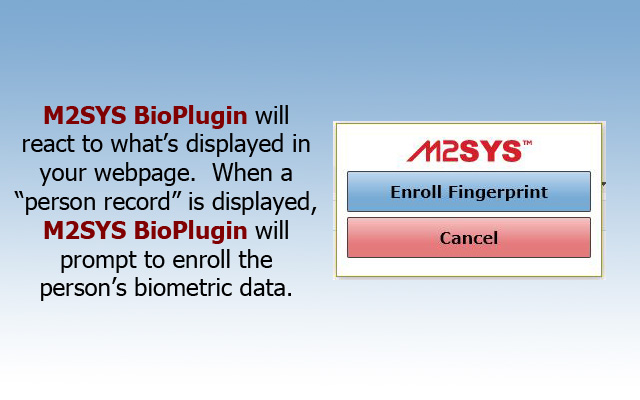 M2SYS Biometrics Plugin Preview image 2