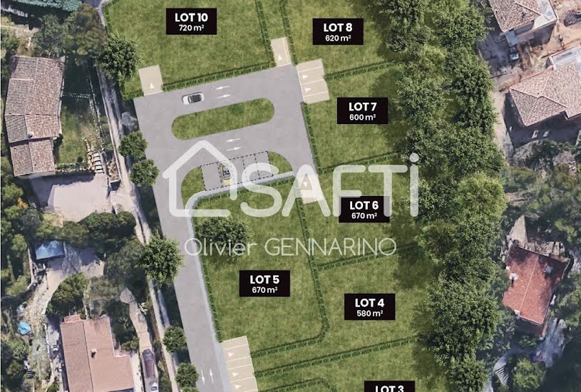  Vente Terrain à bâtir - 620m² à Belcodène (13720) 