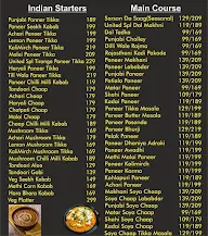 Punjabi United - Pure Veg menu 1