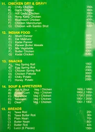 Assam Food Stall menu 2