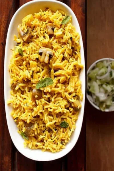 Mushroom Biryani