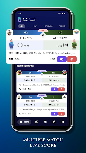 Screenshot Rapid Cricket Live Line