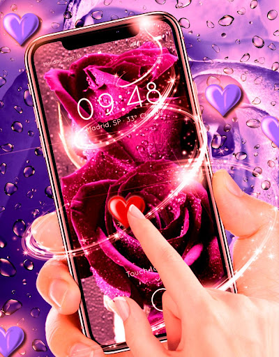 Roses Live Wallpaper-Animated Roses Themes Live