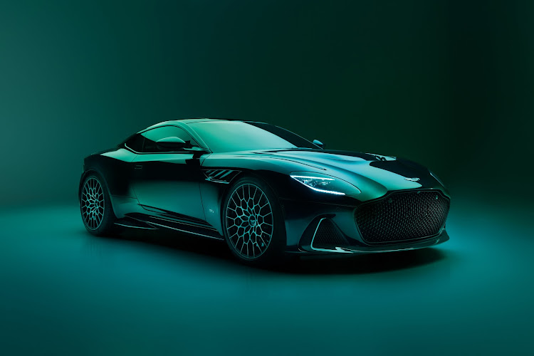 The DBS 770 Ultimate is powered by a twin-turbo V12 that propels it to a top speed of 340km/h. Picture: SUPPLIED