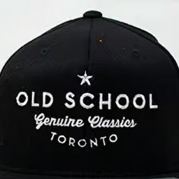 Old School Snapback Hat