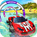 Icon Floating Water Surfer Car Driv