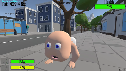 Fat Baby Mobile Walkthrough