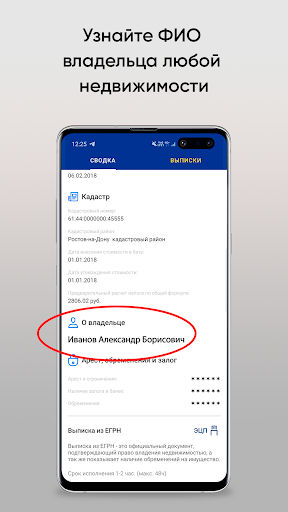 Росреестр - Выписка из ЕГРН за 2 часа