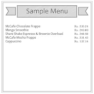 Mc Cafe By Mc Donald's menu 1