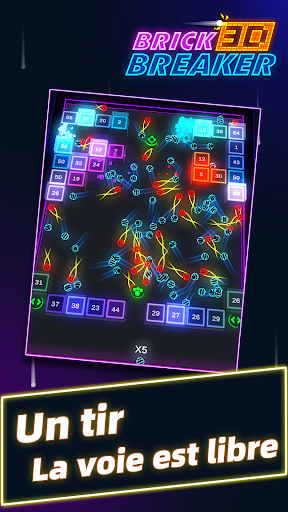 Brick Breaker 3D : faites glisser les balles.  APK MOD screenshots 1
