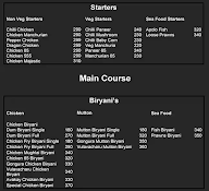 Bheemunipatnam Multicuisine Restaurant menu 1