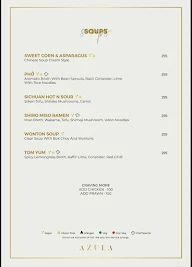 AZULA KITCHEN AND BAR menu 7