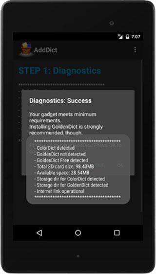 AddDict Screen 2