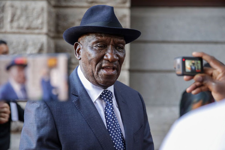 Police minister Bheki Cele.