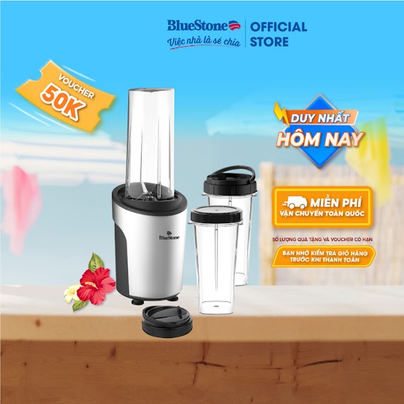 [Mã Elbau5 Giảm 5% Đơn 300K] Máy Xay Sinh Tố 450W Bluestone Personal Blender Blb - 5310