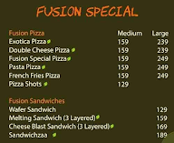 Fusion Cafe menu 4