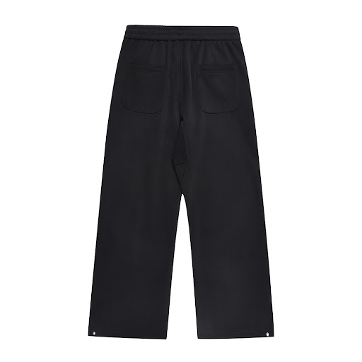 Title 11, Fleece-lined casual mens trousers in solid col...